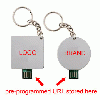 URL preprogrammed USB Webkey for digital direct mail gift promotion 